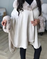 شال نسائي شتوي تطريز الاسم حسب رغبتك