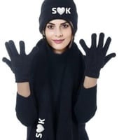 بكس شتوي قبعة شال قفاز