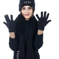 بكس شتوي قبعة شال قفاز