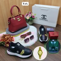 طقم شنطة ماركة شانيل