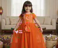 فستان قرقيعان رمضان بناتي جديد وحصري