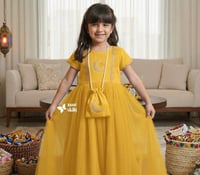 فستان قرقيعان رمضان بناتي جديد وحصري