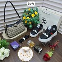 طقم شنطة ماركة قوتشي