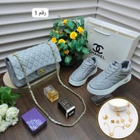 طقم شنطة ماركة شانيل