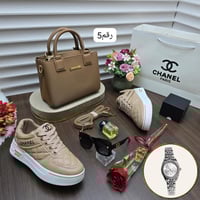 طقم شنطة ماركة شانيل
