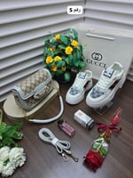 طقم شنطة خامه جلد