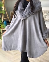 شال نسائي شتوي تطريز الاسم حسب رغبتك