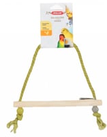 زولوكس حبل طيور مع غصن خشب مجثم طيور Zolux Rope sw...