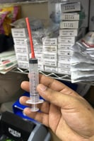 لي ابر غر ربل احمر مطاطي