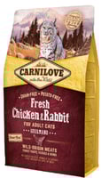 كارنيلوف الأصفر وجبة الدجاج ولحم الأرنب الطازج طعا...