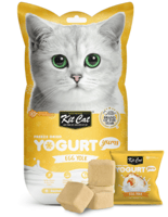 Kit Cat Yogurt Yums Egg Yolk 10x1g كت كات يوقارت يامز صفار البيض 10×1غ