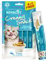 روياليست مكافآت قطط كريمية نكهة التونة ‏Royalist C...