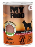 ماي فوود معلبات قطط بالغة مهروس الدجاج مع كبد الدج...