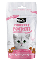 كت كات بيرفكت مكافأة قطط للتخلص من كرات الشعر Kit Cat Purrfect Pockets Hairball & Cont