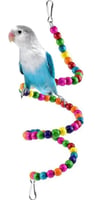 حبل طيور ملون 65 سم - مستلزمات اقفاص طيور