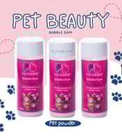 بت بيوتي بودرة العلكة التنظيف الجاف للقطط والحيوان...