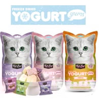 كت كات مكافآت قطط مكعبات الزبادي المجففة - نكهات م...