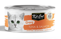 معلبات كت كات جرايفي الدجاج والتونة بالمرق 70غ Kit...