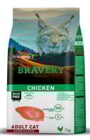 بريفري طعام جاف للقطط المعقمة دجاج BRAVERY CHICKEN...