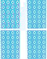 أرضية بلاستيكية - لباد اقفاص متعدد الاستخدام