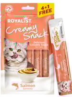 روياليست مكافآت قطط كريمية نكهة السالمون ‏Royalist...