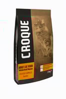 كروك اكل قطط جاف بنكهة الدجاج 1.5 كيلو - للقطط الب...