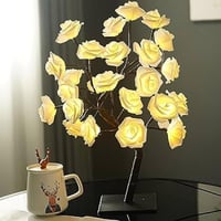 اضاءات الزهور