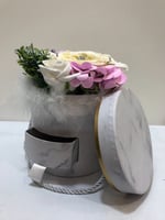 بوكس دائري مع غطاء