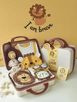 شنطة ملابس المواليد الاسد الرضيع