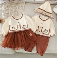 شنطة ملابس المواليد براون