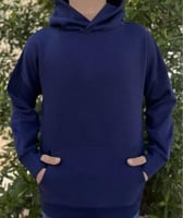 بلوفر كحلي اوفر سايز حسب الطلب