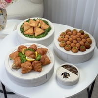 3 صواني فاخرة + مبخرة فاخرة