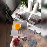 صينية الفخامة | 2 صينية + 12 قاعدة