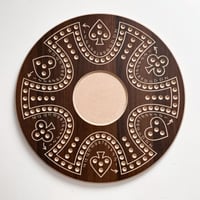 جكارو سداسي / لون خشب الجوز