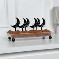 6 تغريسات هلال أسود