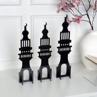 3 ديكورات رمضانية مآذن