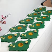 10 مباخر + 10 علب بخور خريطة السعودية