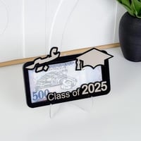 حامل فلوس + استاند اكريليك