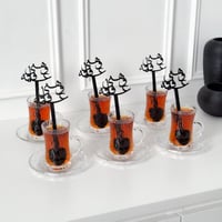 6 ملاعق هني وعافية أسود