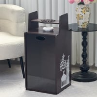 منظم سجاد ومبخرة - بني