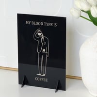 لوحة ركن القهوة