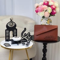 هدية 6 قطع + شنطة جلد فاخرة