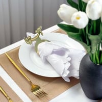 مسكة مناديل نورتونا ذهبي