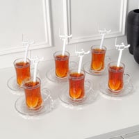 6 ملاعق مرحبا أبيض