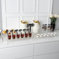 طقم ضيافة أكريلك 18 قطعة