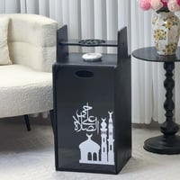 منظم سجاد ومبخرة - أسود