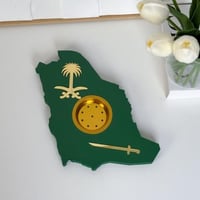 مبخرة خريطة السعودية