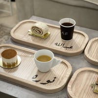 عرض (6) صواني خشبية