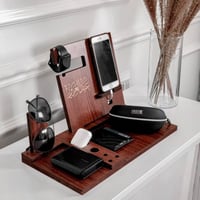 منصة جوال - خشب الجوز