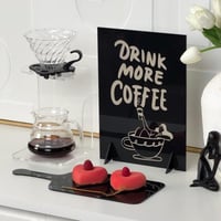 أستاند قهوة + صينية تقديم + ديكور قهوة